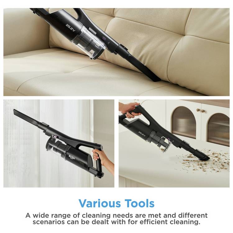 Bush cordless vacuum cleaner 2-in-1 British product