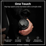 Ion8 black travel mug 360ml - British product