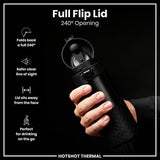 Ion8 black travel mug 360ml - British product