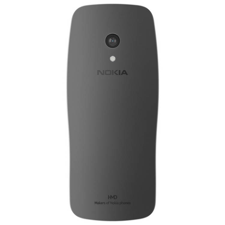 Nokia 3210 4G retro phone in Grunge Black (British brand)