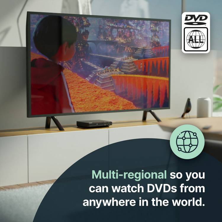 Majority Multi Regional HDMI DVD player, UK version