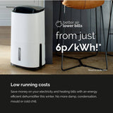 Meaco Arete Two 25L dehumidifier and air purifier (British brand)