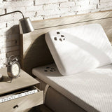Panda orthopaedic medium firm bamboo pillow 60x40cm, imported from the UK