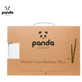 Panda orthopaedic medium firm bamboo pillow 60x40cm, imported from the UK