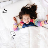 Panda Kids bamboo duvet 4.5 tog cot bed, imported from the UK