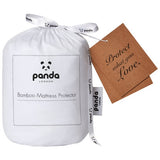 Panda bamboo waterproof mattress protector Small Double (British brand)