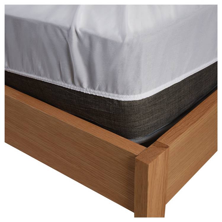 Panda bamboo waterproof mattress protector Small Double (British brand)