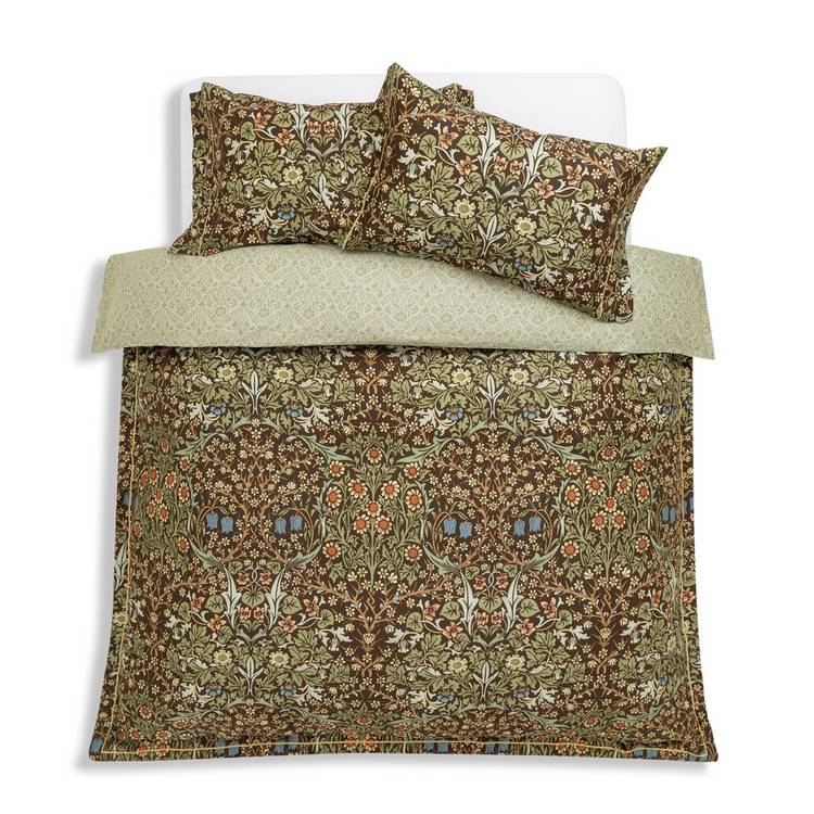 Habitat x Morris & Co Blackthorn bedding set single, imported from the UK