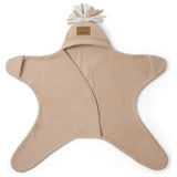 Clair De Lune fleece wrap blanket Neutral - British product