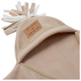Clair De Lune fleece wrap blanket Neutral - British product