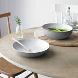 Argos Denby Elements 4 Piece Stoneware Pasta Bowls - Light Grey- Buy online at McGrocer