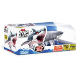 Robo Alive White Shark Attack Toy 40cm (British brand)