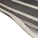 Argos Home fleece bedding set stripe printed single, UK version
