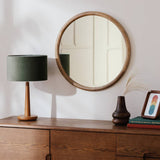 Argos Habitat Mango Wood Round Wall Mirror - 60x60cm- Buy online at McGrocer