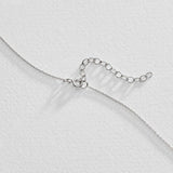 Moon & Back sterling silver elephant pendant necklace set, UK version