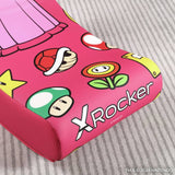 X Rocker Peach junior gaming chair with Mario artwork, UK version