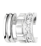 Boucheron white gold diamond single ear clip (British brand)