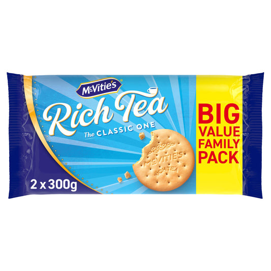 McVitie's Rich Tea The Classic One Twin Pack 2x300g