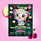 7th Heaven Rainbow Leopard sheet mask Apple and Winter Cherry (British brand)