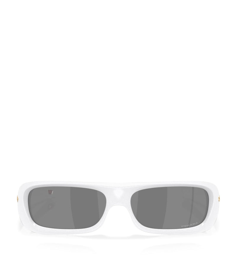 Oakley Permian Rectangle sunglasses with Prizm lenses, imported from the UK