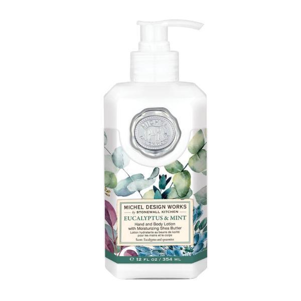 Michel Design Works Hand Body Lotion 354ml Eucalyptus, imported from the UK