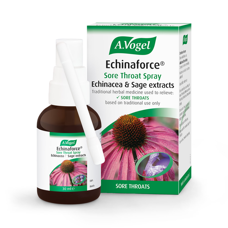 A. Vogel Echinaforce Herbal Sore Throat Spray 30ml - British product