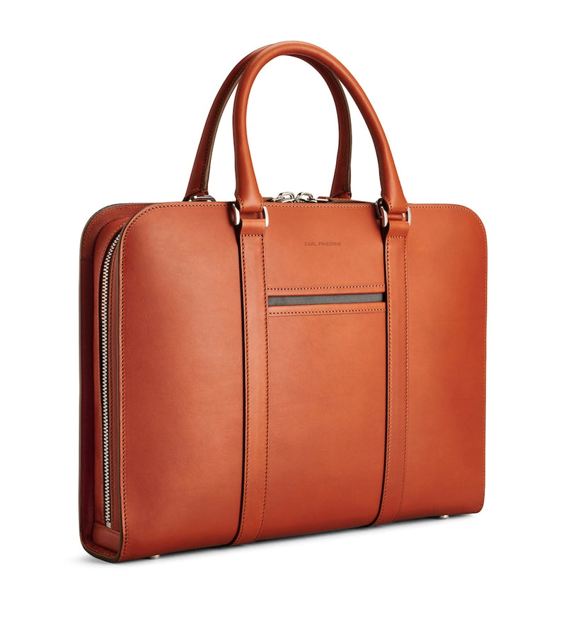 Carl Friedrik Palissy leather briefcase, imported from the UK