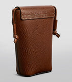 Longchamp Épure leather phone case with strap, UK version