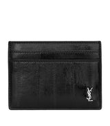 Harrods Saint Laurent Logo Card Holder- Buy online at McGrocer