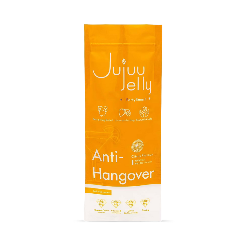 Party Smart anti-hangover jelly stick 3-pack (British brand)