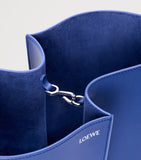 LOEWE medium leather Bilbao bucket bag, imported from the UK