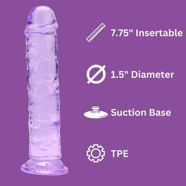 Loving Joy 7.5 inch suction cup dildo - British product