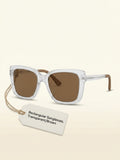Burberry square sunglasses light brown, imported from the UK