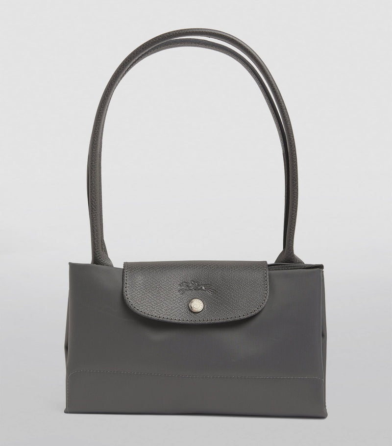 Longchamp Le Pliage large green tote bag (British brand)