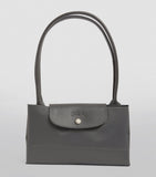 Longchamp Le Pliage large green tote bag (British brand)