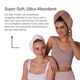 Hair Loving luxury hair towel wrap micro-fibre - British product