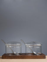 Next Captivate Brands Artisan Street Clear Condiment Pots- Buy online at McGrocer