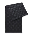 Giorgio Armani silk jacquard scarf, UK version