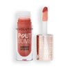 Revolution Pout Bomb Shimmer Gloss Nude Glow, imported from the UK