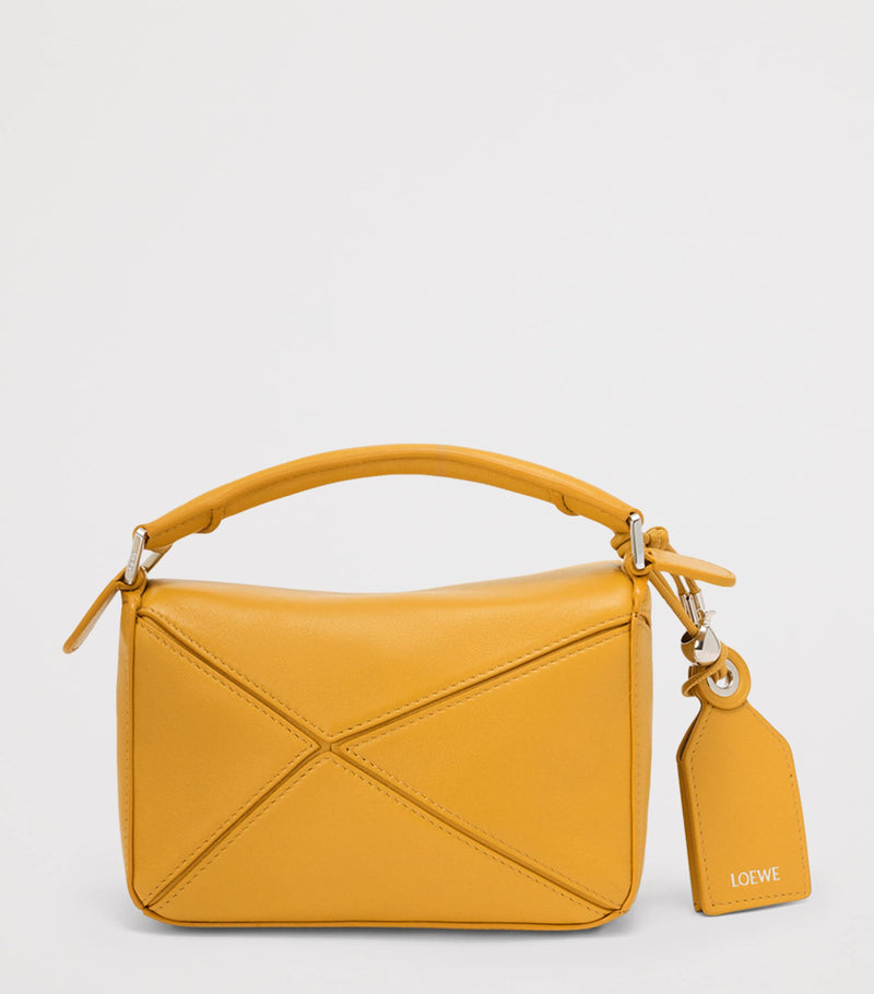 LOEWE Mini Lambskin Puzzle Top-Handle Bag, UK version