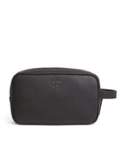 Emporio Armani Leather Wash Bag