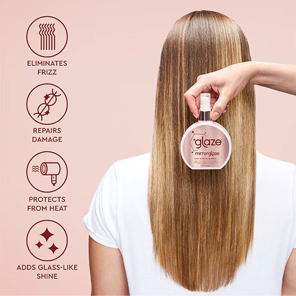 Glaze Mirrorglaze 4-in-1 Super Sleek Hair Spray 190ml, UK version