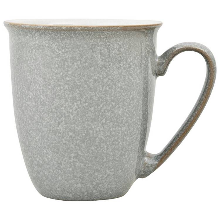 Denby Elements grey stoneware mug set of 4, UK version