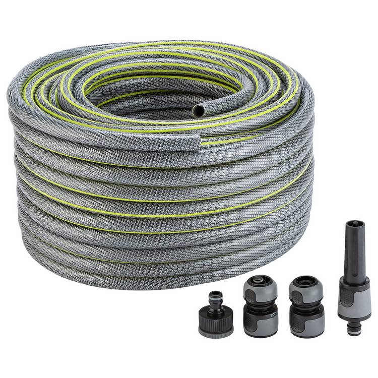 McGregor heavy duty anti-kink hose set 50m (British brand)
