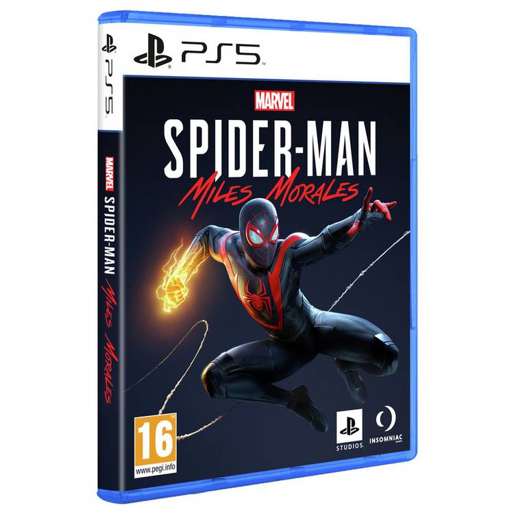 Marvel Spider-Man Miles Morales PS5 game - British product
