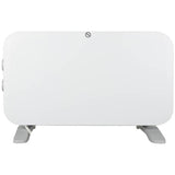 Bush 2kW convector heater with thermostat and safety cut-out, UK version