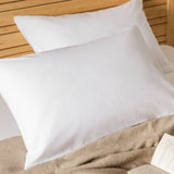 Argos Home Essentials Brushed Cotton Pillowcase Pair White 75x50cm- Buy online at McGrocer