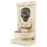 Argos Streetwize Garden Lion Head Solar Water Feature- Buy online at McGrocer
