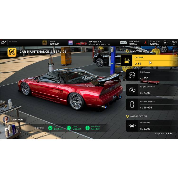 Gran Turismo 7 PS4 racing game disc, UK version