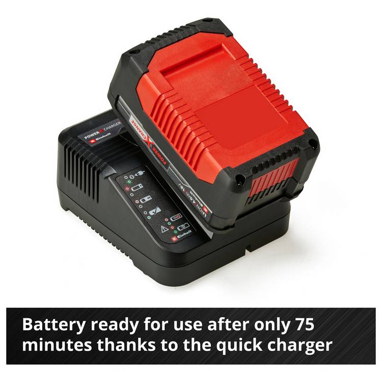 Einhell starter kit 18V 4.0Ah battery and charger, UK version